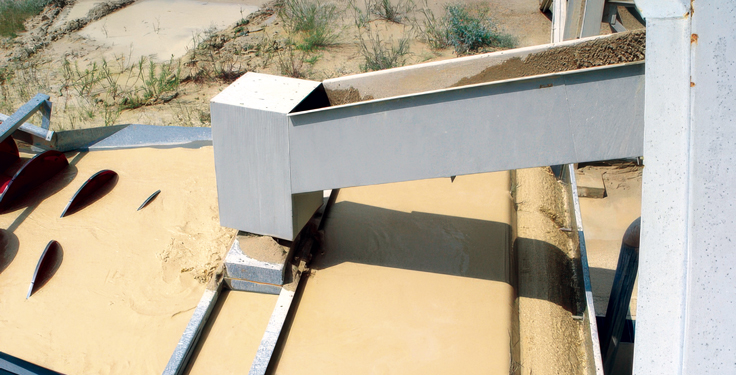 Material buildup in the pool area can reduce equipment efficiency and increase maintenance requirements if not promptly corrected. (Photo: EIW)
