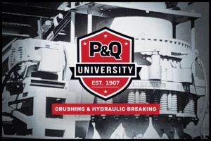 Cone crushers have been around for more than a century, with models like the Nordberg Gyradisc among those commonly used in the mid-20th century. Photo: P&Q Staff
