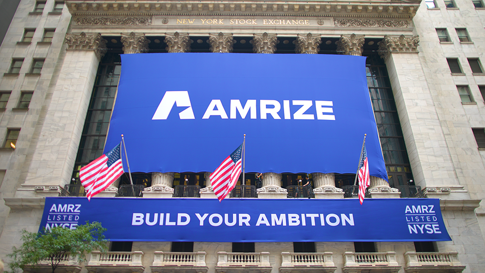Amrize shares began trading June 23 on the New York Stock Exchange. Photo: Amrize