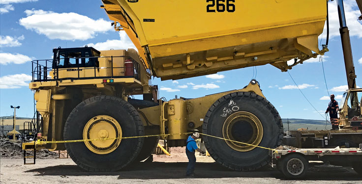 When a water tank is ready to be put on a truck, the installation process can be done in less than two days. (Photo: Philippi-Hagenbuch)