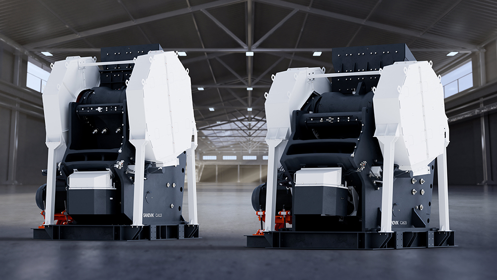 The upgraded Sandvik jaw crushers are available with a three-year standard warranty. Photo: Sandvik