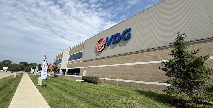 VDG’s manufacturing facility in Shelby Township, Michigan, opened in 2010 – 25 years after the company was founded. Photo: P&Q Staff