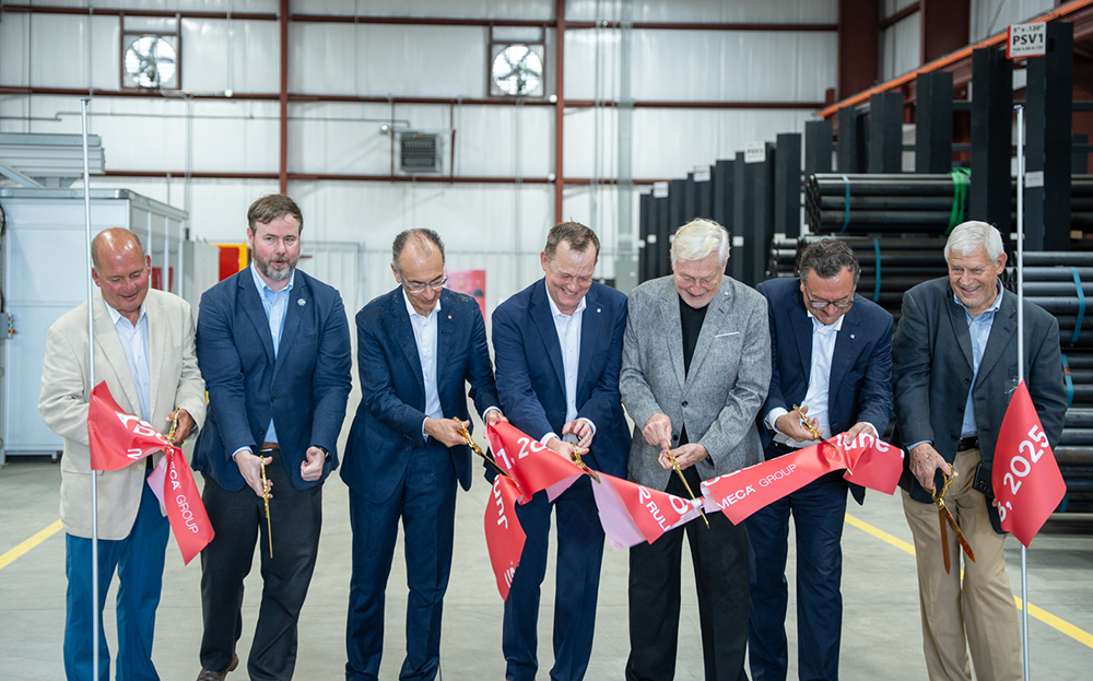 Douglas Rulmeca celebrated the opening of its new manufacturing facility in Pell City, Alabama, with a ribbon-cutting ceremony. Photo: Douglas Rulmeca