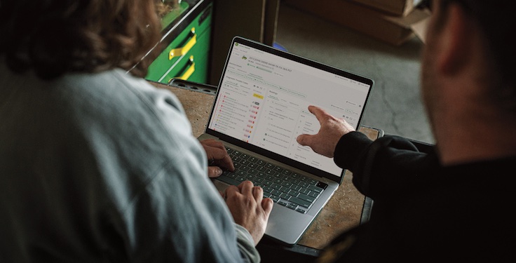 John Deere launched Operations Center PRO Service, a new digital tool designed to enhance how equipment owners handle their equipment. Photo: John Deere