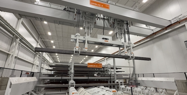 Attendees at Masaba's open house were treated to tours of the facility and got to see machines in action. Photo: P&Q Staff