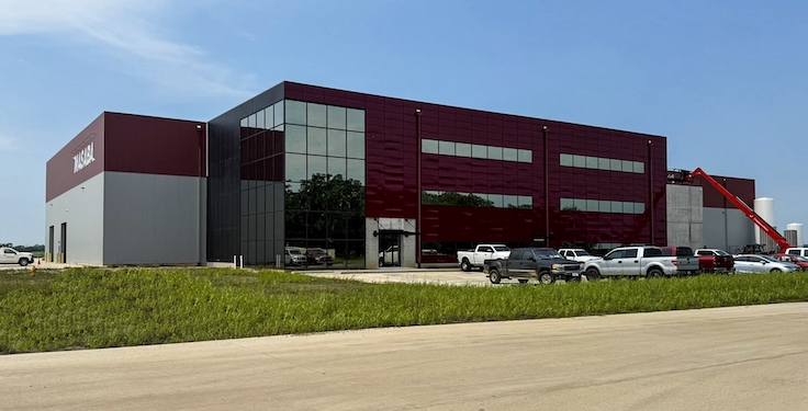 Masaba says its new metal fabrication facility expands production capacity and enables the company to repurpose its former steel processing area into additional welding and assembly bays. Photo: Masaba