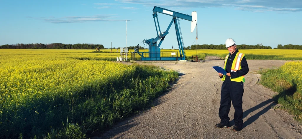 Photo illustrating sampling and exploration of a potential site