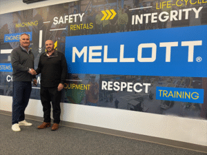 Nick Ecker (right) joins Rich Blake as an executive leader at Mellott. Photo: Mellott