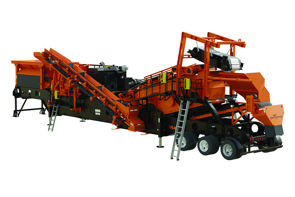 Eagle Crusher will have a triple-deck version of its E-Plant at ConExpo-Con/Agg 2026. (Photo: Eagle Crusher)