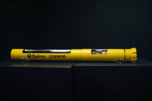 Epiroc says Coprod 89 drilling tools set a new benchmark in surface drilling. (Photo: Epiroc)