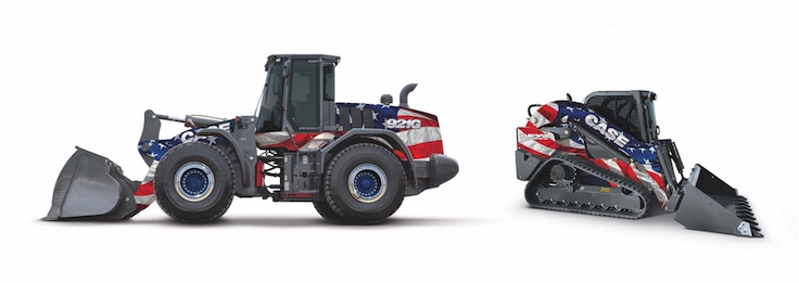 Case Construction Equipment will have several pieces of equipment on display at ConExpo-Con/Agg – including the 921 G compact wheel loader, and the TV620B compact track loader. (Photo: Case)