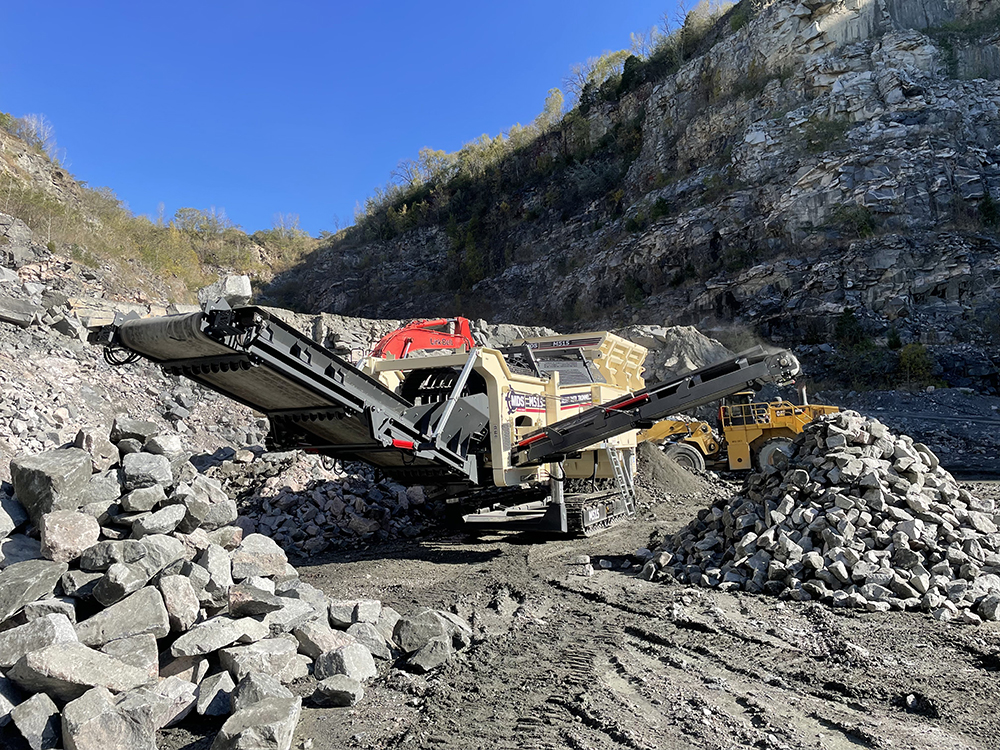 The M515 heavy-duty trommel will be in the Terex booth March 3-7 at ConExpo-Con/Agg in Las Vegas. (Photo: MDS)