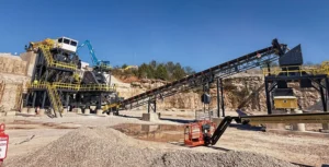 Capital Aggregates says its new crushing plant can exceed 750 tph. (Photo: P&Q Staff)