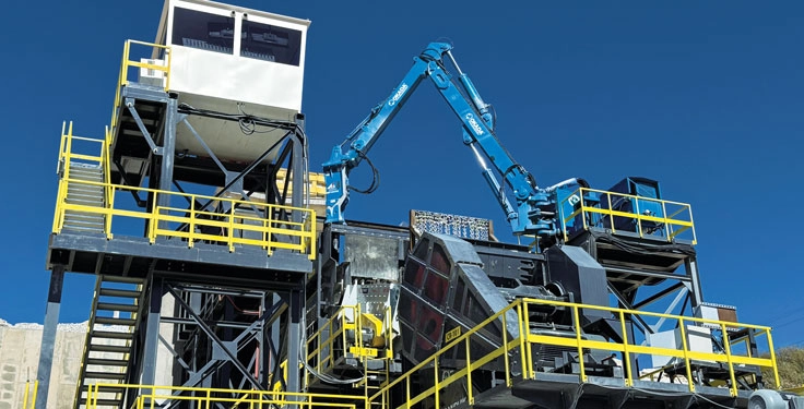 Capital Aggregates acquired its 1 million-tpy Ozark Quarry from Leo Journagan Construction Co. in 2021. (Photo: P&Q Staff)