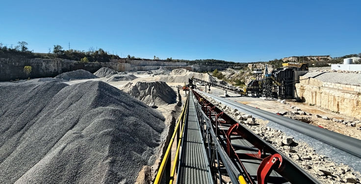 Capital Aggregates took its plan for a new crushing plant to Kemper Equipment, which helped the company see its vision through. (Photo: P&Q Staff)