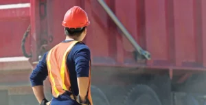 Powered haulage incidents often occur when people and machines operate in close proximity. (Photo: Huntstock/DisabilityImages/Getty Images)