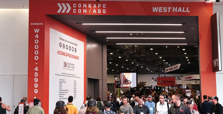 The introduction of West Hall to the Las Vegas Convention Center changed the dynamic of ConExpo-Con/Agg in 2023. (Photo: ConExpo-Con/Agg)