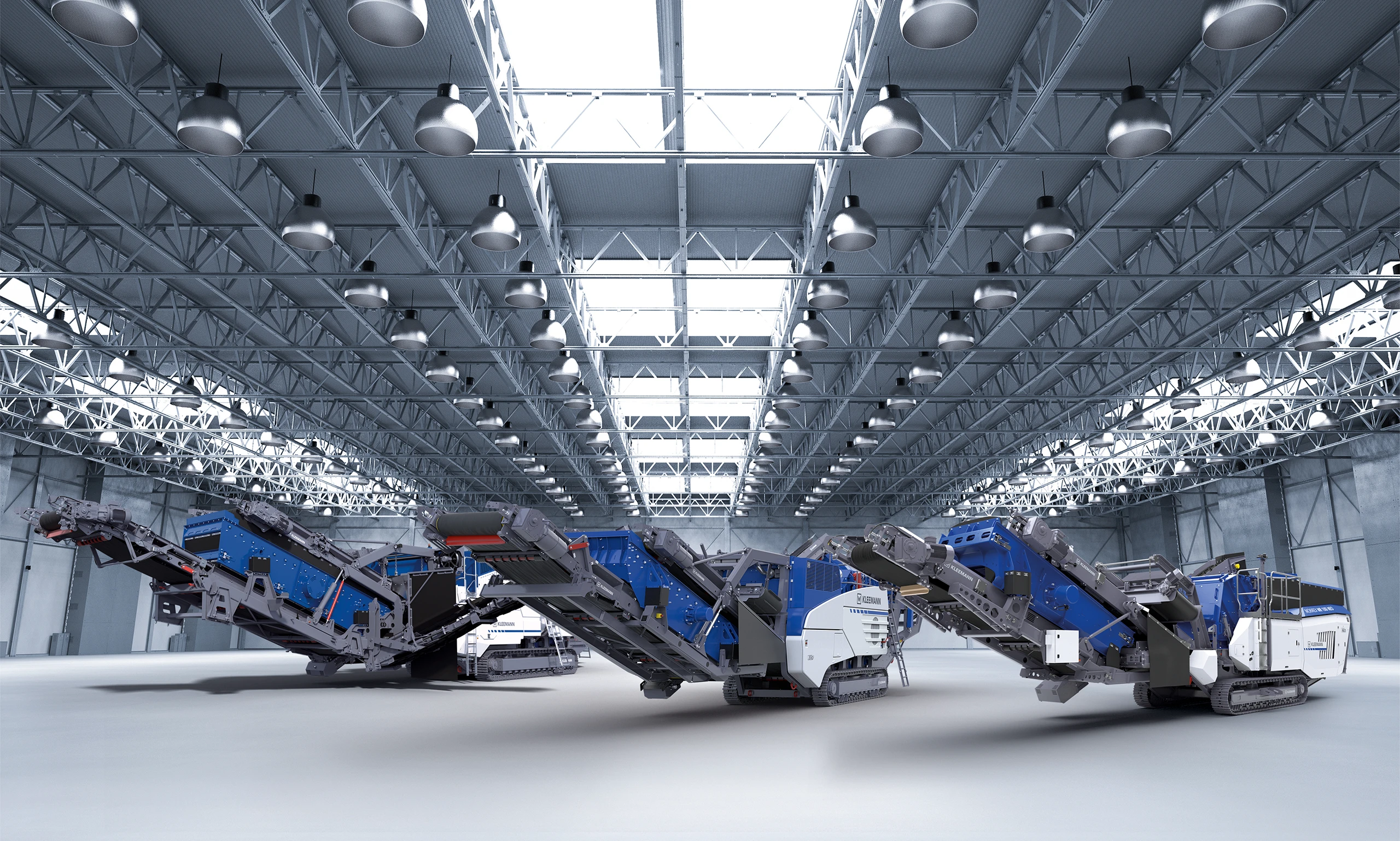 Wirtgen Group, Kleemann, product range