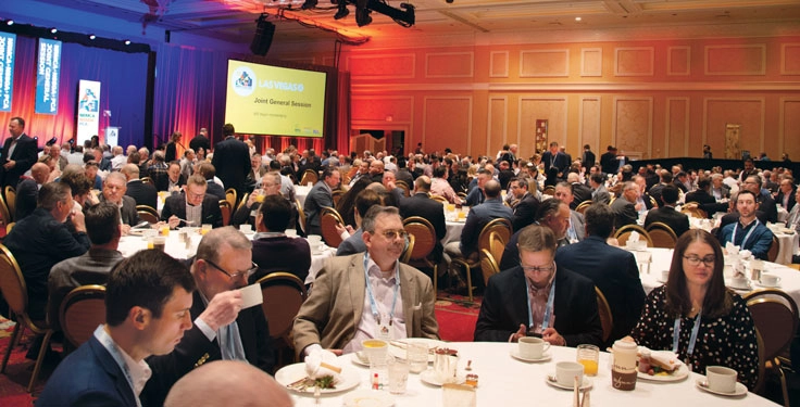 The National Stone, Sand & Gravel Association Annual Convention last took place in Las Vegas in 2023. (Photo: P&Q Staff)