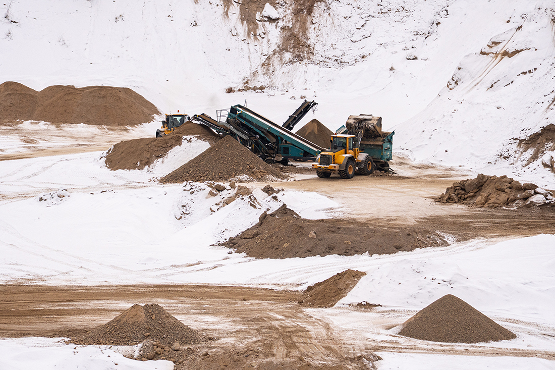 The Mine Safety & Health Administration urges mine operators to review winter best practices as snow and freezing temperatures affect work at industry sites. (Photo: Edijs Kalekaurs/iStock / Getty Images Plus/Getty Images)