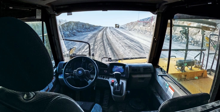 Says Heidelberg Materials’ Scott Tipping: “Like many in the aggregates industry, we also experience a labor shortage of skilled haul truck operators.” (Photo: Pronto)