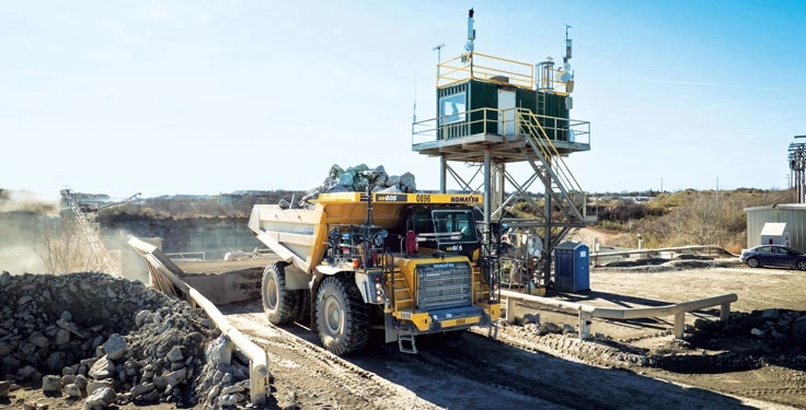 Scott Tipping says a next step in Heidelberg Materials’ journey is to deploy Pronto’s autonomous haulage system to more than 100 trucks operating around the world. (Photo: Pronto)