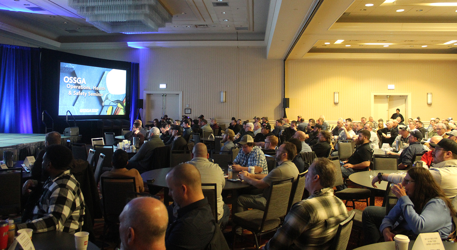 The Ontario Stone, Sand & Gravel Association hosted the 2026 Operations, Health & Safety Seminar at the Toronto Airport Marriott. (Photo: OSSGA)