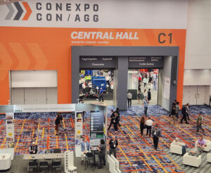 Aggregate producers found plenty to explore in Central Hall of the Las Vegas Convention Center during ConExpo-Con/Agg. (Photo: P&Q Staff)
