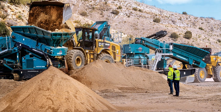 Powerscreen Western has supported Dixon Rock & Materials in its efforts with equipment, parts and service. (Photo: Molson Group)