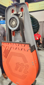 A single-point belt tensioning system and integrated guard are central to Master Power Transmission’s Fortis SafeGuard design, which reduces parts, improves alignment and enhances safety. (Photo: P&Q Staff)
