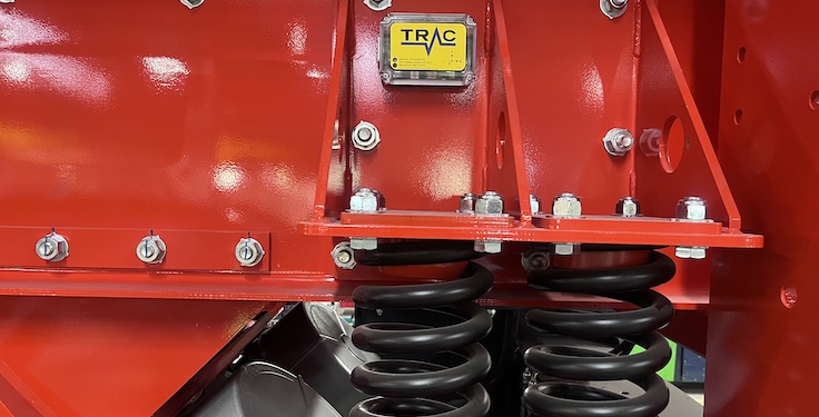 Terex's TRAC vibration analysis system is available for screening equipment across Terex Material Processing brands. (Photo: Terex)