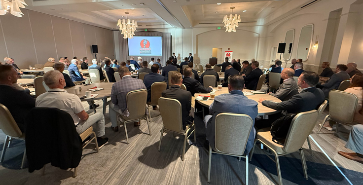The Pit & Quarry Roundtable & Conference featured speakers, breakout discussions and networking opportunities. (Photo: P&Q Staff)