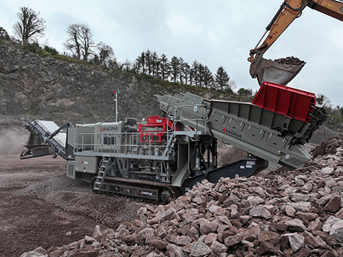 Magna will display an MT400C cone crusher at Hillhead. (Photo: Magna)