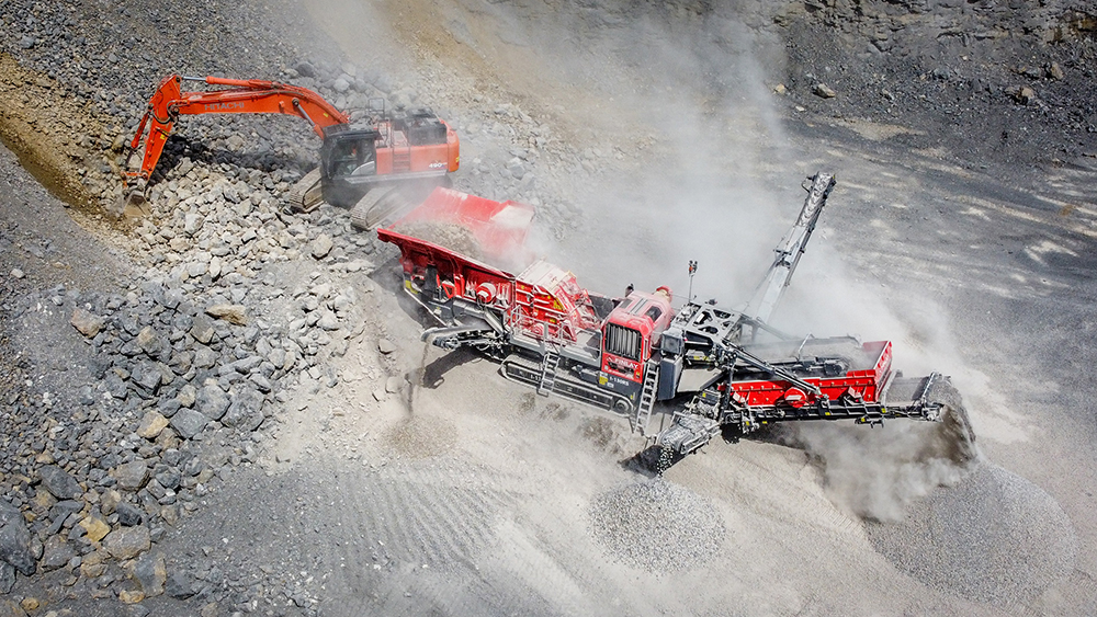 The new I‑130RS impact crusher will be on static display, making its first public appearance. (Photo: Finlay)