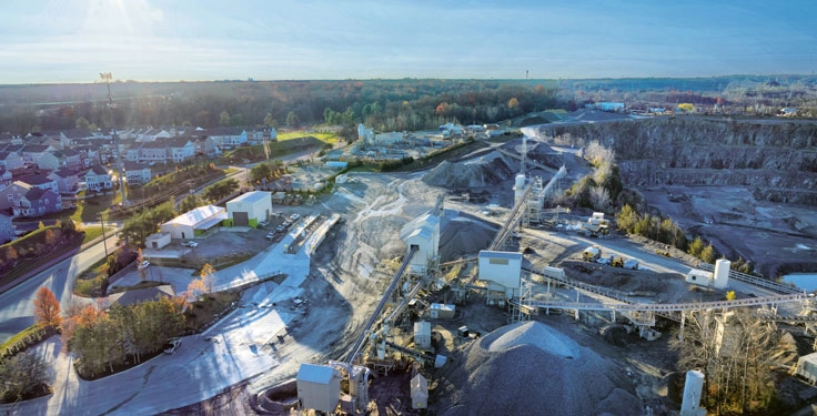 As populations expand into areas that were once remote, aggregate producers are facing new challenges. (Photo: Gerville/iStock / Getty Images Plus/Getty Images)